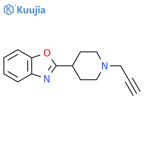 2-[1-(Prop-2-yn-1-yl)piperidin-4-yl]-1,3-benzoxazole structure