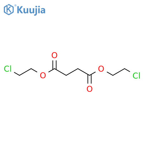 Bis(2-chloroethyl) Succinate structure