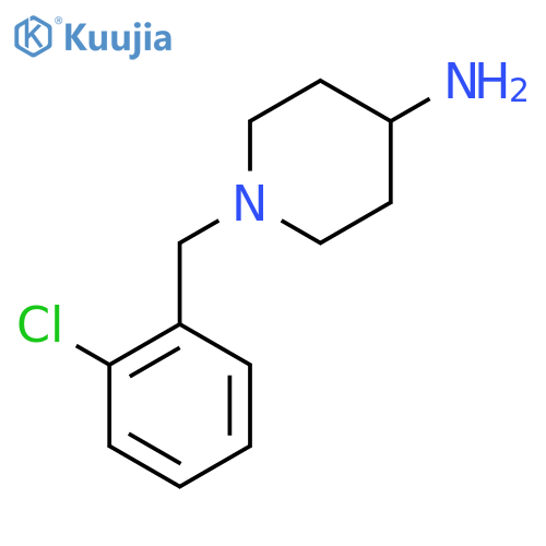 1-(2-Chlorobenzyl)piperidin-4-amine structure