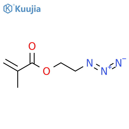 2-azidoethyl 2-methylprop-2-enoate structure