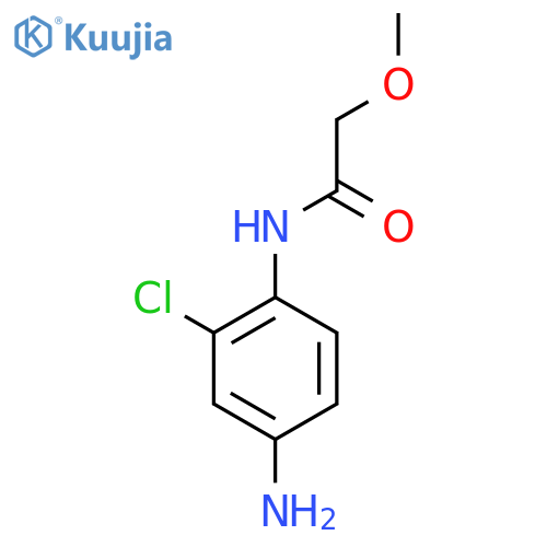 N-(4-Amino-2-chlorophenyl)-2-methoxyacetamide structure