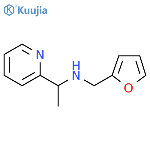[(furan-2-yl)methyl][1-(pyridin-2-yl)ethyl]amine structure