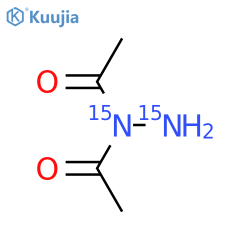 Diacetyl Hydrazine-15N2 structure