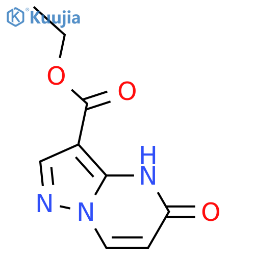 ethyl 5-oxo-4H,5H-pyrazolo[1,5-a]pyrimidine-3-carboxylate structure
