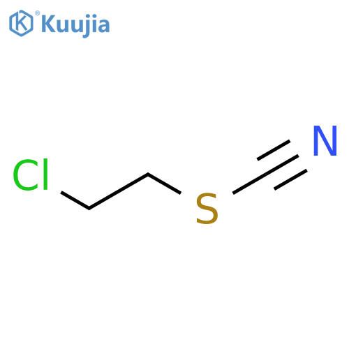 Thiocyanic acid,2-chloroethyl ester structure