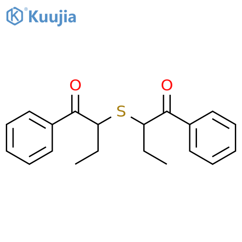 1-Butanone, 2,2'-thiobis[1-phenyl- structure