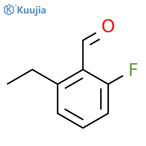 2-Ethyl-6-fluorobenzaldehyde structure