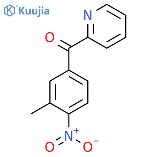 2-(3-Methyl-4-nitrobenzoyl)pyridine structure