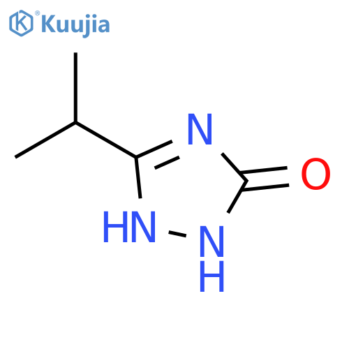 1,2-Dihydro-5-(1-methylethyl)-3H-1,2,4-triazol-3-one structure