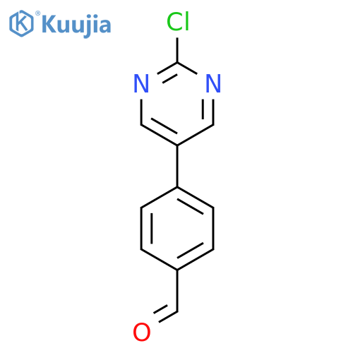 4-(2-Chloropyrimidin-5-yl)-benzaldehyde structure
