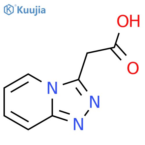 2-{[1,2,4]Triazolo[4,3-a]pyridin-3-yl}acetic acid structure