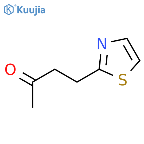 4-(1,3-thiazol-2-yl)butan-2-one structure