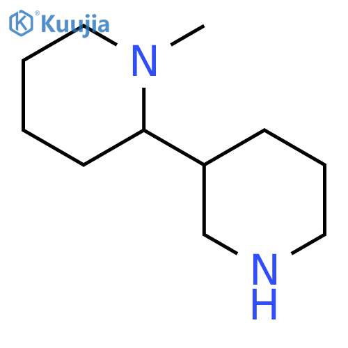 2,3'-Bipiperidine, 1-methyl- structure