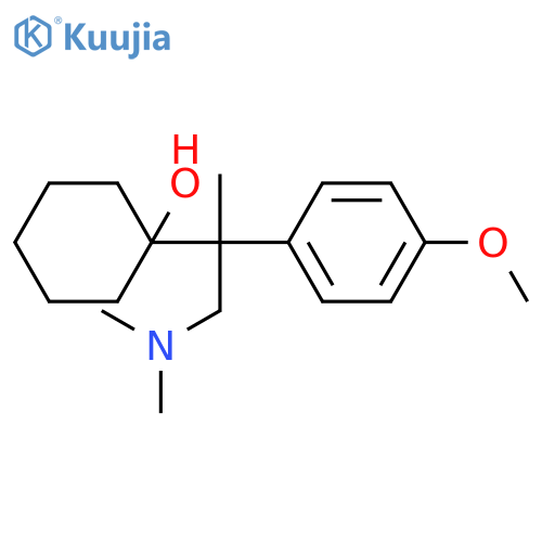 Cyclohexanol, 1-[2-(dimethylamino)-1-(4-methoxyphenyl)-1-methylethyl]- structure