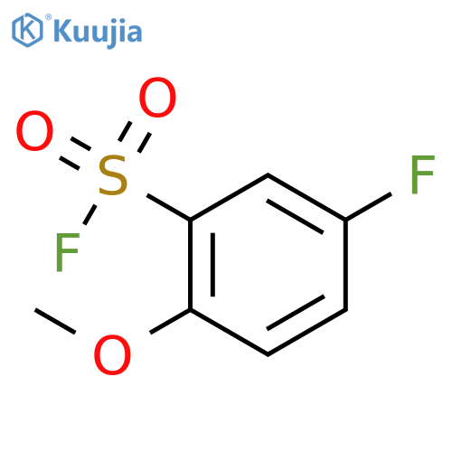 5-Fluoro-2-methoxybenzenesulfonylfluoride structure
