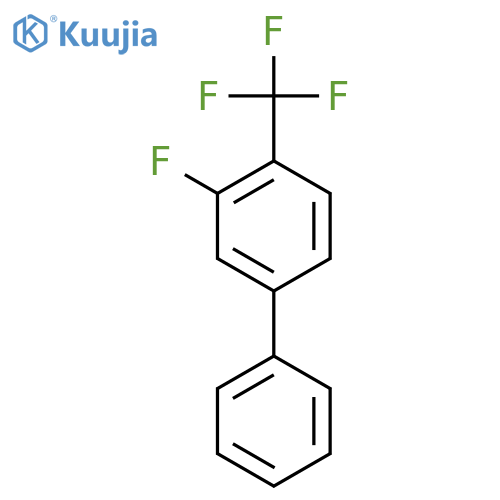 3-Fluoro-4-(trifluoromethyl)biphenyl structure