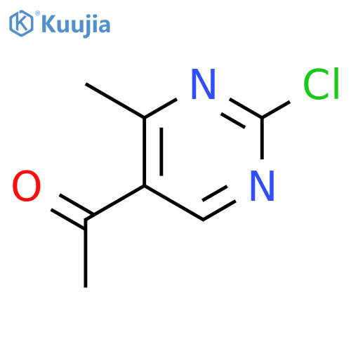 1-(2-chloro-4-methylpyrimidin-5-yl)ethan-1-one structure