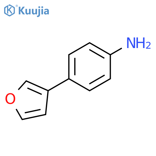 4-(furan-3-yl)aniline structure