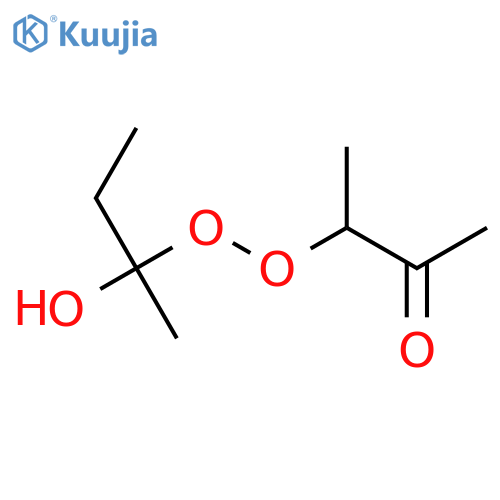 3-[(2-Hydroxybutan-2-yl)peroxy]butan-2-one structure