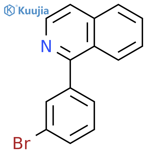 1-(3-bromophenyl)isoquinoline structure