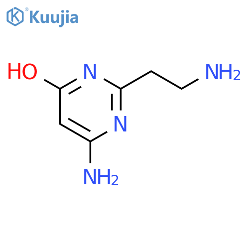 6-Amino-2-(2-aminoethyl)pyrimidin-4-ol structure