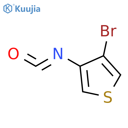 3-Bromo-4-isocyanatothiophene structure