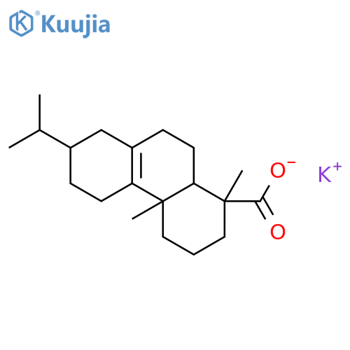 potassium 1,2,3,4,4a,5,6,7,8,9,10,10a-dodecahydro-7-isopropyl-1,4a-dimethylphenanthren-1-carboxylate structure