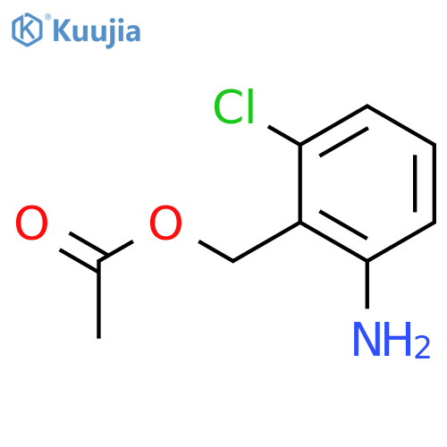 2-Amino-6-chlorobenzyl acetate structure
