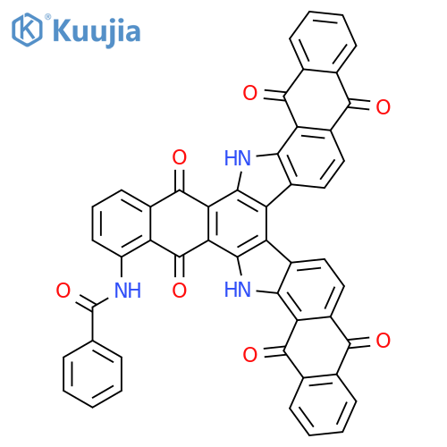 Benzamide,N-(5,6,7,12,17,22,23,24-octahydro-5,7,12,17,22,24-hexaoxodinaphtho[2,3-a:2',3'-i]naphth[2',3':6,7]indolo[2,3-c]carbazol-1-yl)- structure