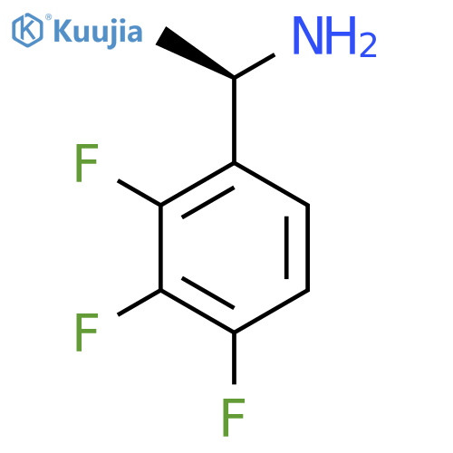 (1R)-1-(2,3,4-trifluorophenyl)ethan-1-amine structure