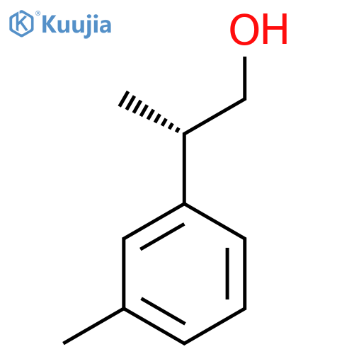 (2S)-2-(3-Methylphenyl)-1-propanol structure