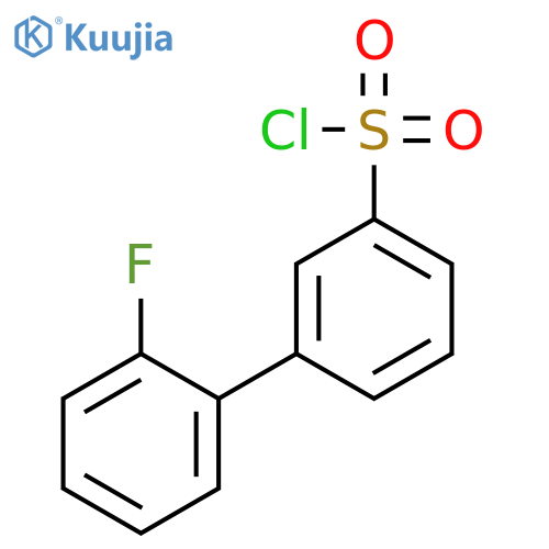 2'-Fluoro-[1,1'-biphenyl]-3-sulfonyl chloride structure
