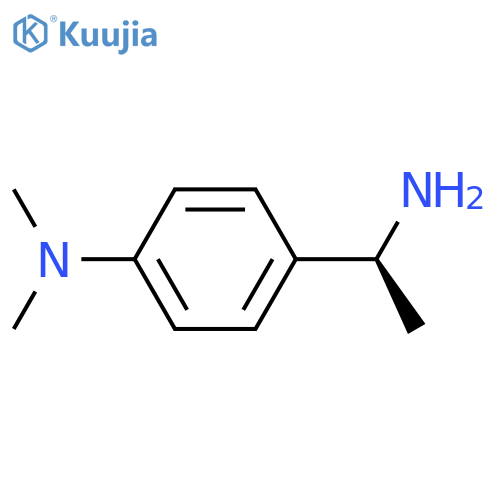 4-[(1S)-1-aminoethyl]-N,N-dimethylaniline structure