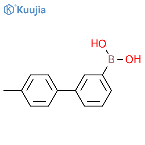[3-(p-Tolyl)phenyl]boronic acid structure