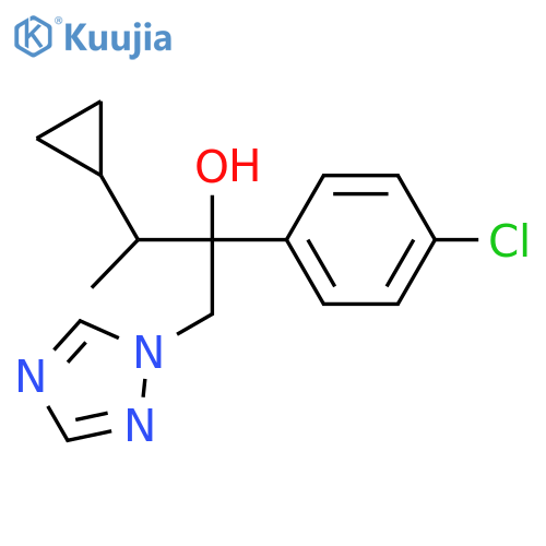 Cyproconazole structure