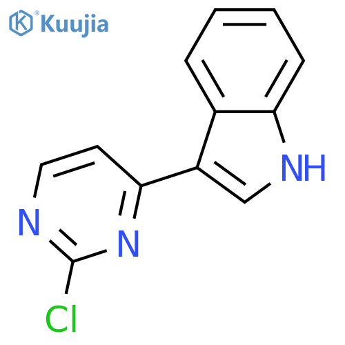 3-(2-Chloropyrimidin-4-yl)-1H-indole structure