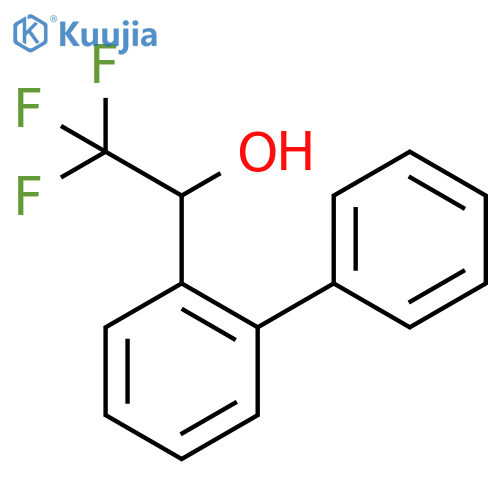1-{1,1'-biphenyl-2-yl}-2,2,2-trifluoroethan-1-ol structure