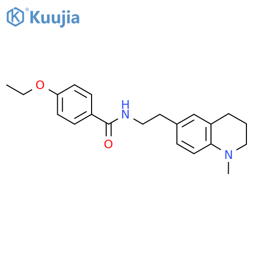 4-ethoxy-N-2-(1-methyl-1,2,3,4-tetrahydroquinolin-6-yl)ethylbenzamide structure