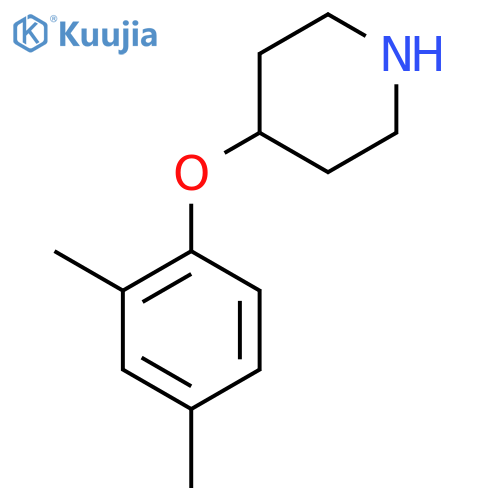 4-(2,4-Dimethylphenoxy)piperidine structure