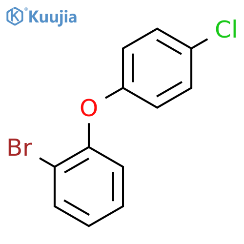 Benzene, 1-bromo-2-(4-chlorophenoxy)- structure