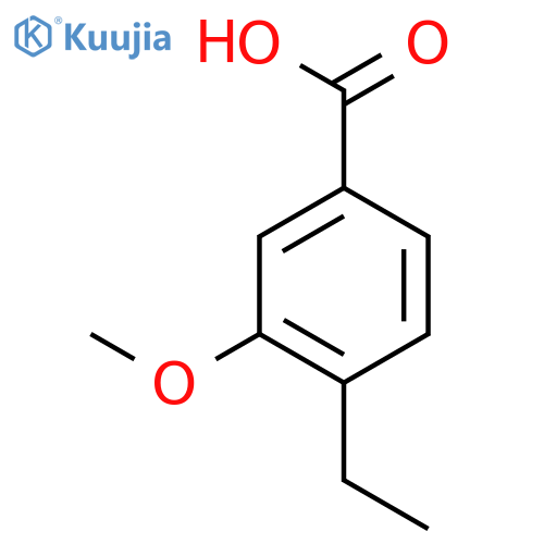 4-Ethyl-3-methoxybenzoic acid structure