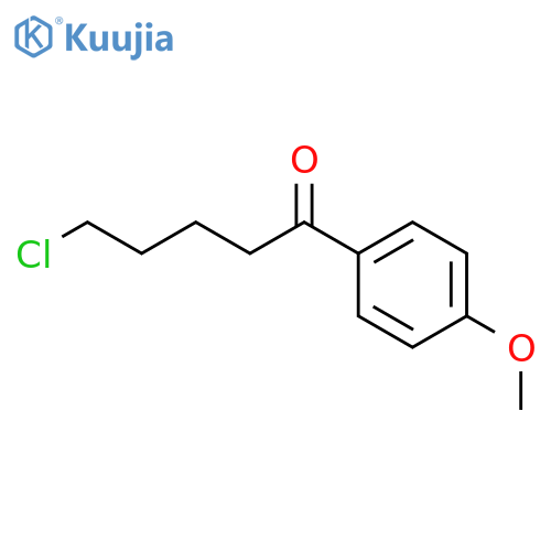 5-Chloro-1-(4-methoxyphenyl)-1-oxopentane structure