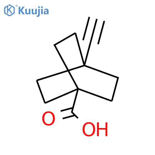 4-ethynylbicyclo2.2.2octane-1-carboxylic acid structure