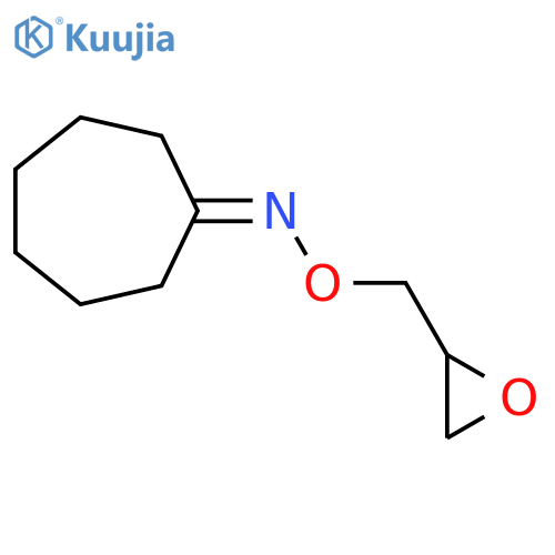 Cycloheptanone O-oxiranylmethyl-oxime structure