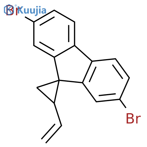 2',7'-Dibromo-2-vinylspirocyclopropane-1,9'-fluorene structure