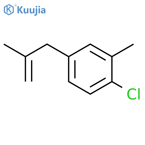 3-(4-Chloro-3-methylphenyl)-2-methyl-1-propene structure