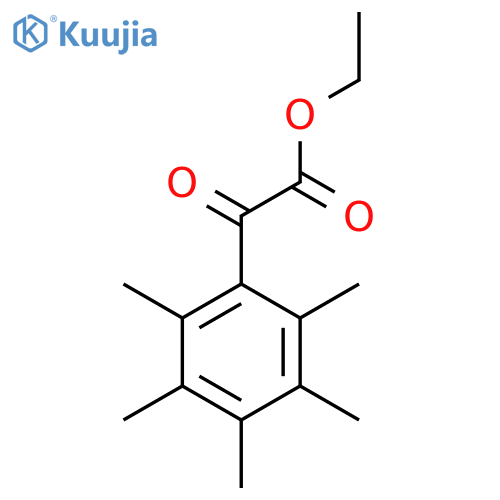 Ethyl 2,3,4,5,6-pentamethylbenzoylformate structure
