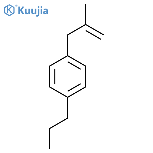 2-Methyl-3-(4-n-propylphenyl)-1-propene structure