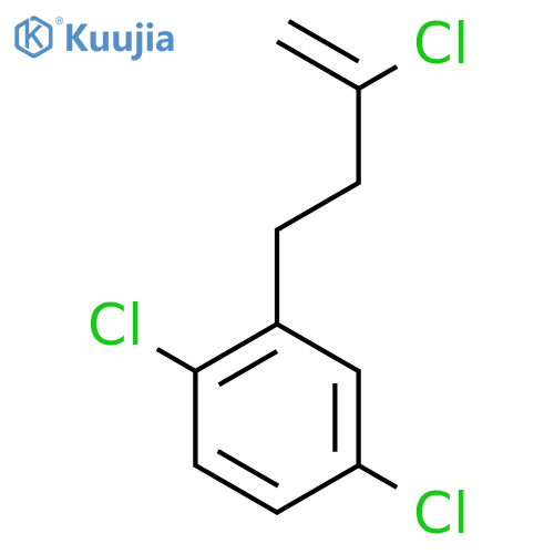 2-Chloro-4-(2,5-dichlorophenyl)-1-butene structure
