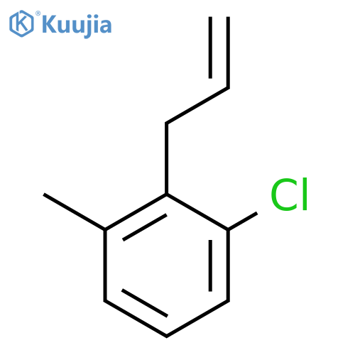 3-(2-Chloro-6-methylphenyl)-1-propene structure